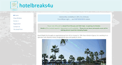 Desktop Screenshot of hotelbreaks4u.com